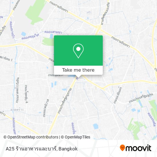 A25 ร้านอาหารและบาร์ map