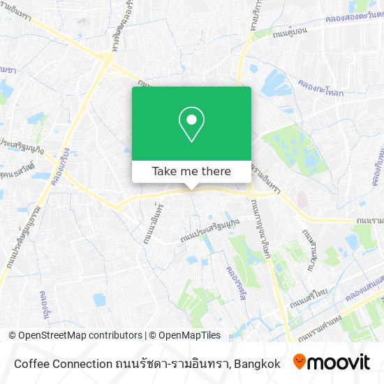 Coffee Connection ถนนรัชดา-รามอินทรา map