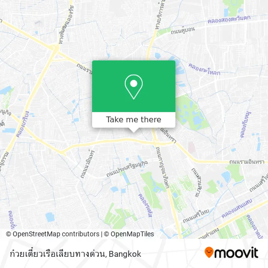 ก๋วยเตี๋ยวเรือเลียบทางด่วน map