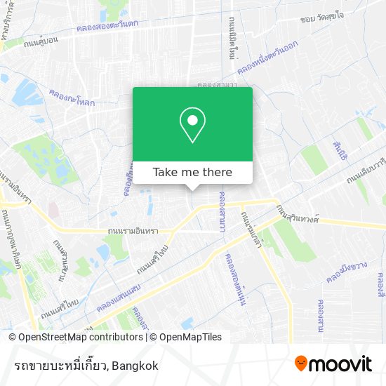 รถขายบะหมี่เกี๊ยว map