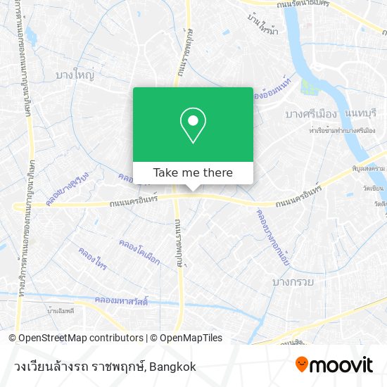 วงเวียนล้างรถ ราชพฤกษ์ map