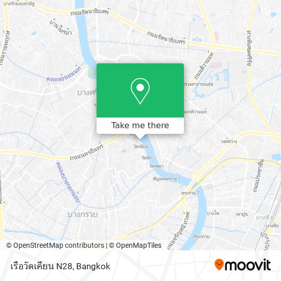 เรือวัดเคียน N28 map