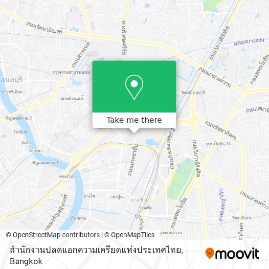 สำนักงานปลดแอกความเครียดแห่งประเทศไทย map