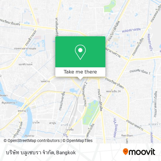 บริษัท บลูเซบรา จํากัด map