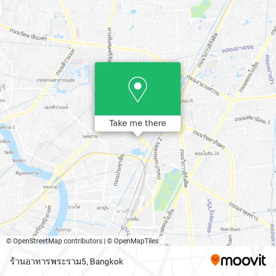 ร้านอาหารพระราม5 map