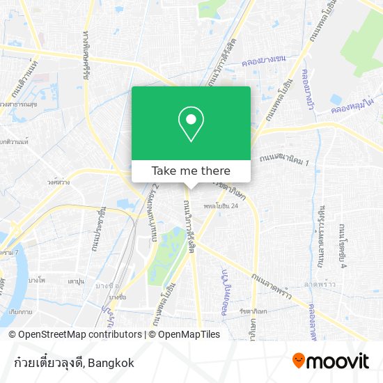 ก๋วยเตี๋ยวลุงดี map