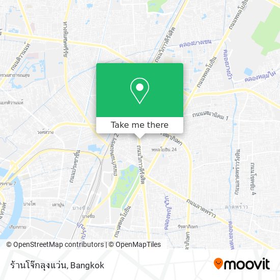 ร้านโจ๊กลุงแว่น map