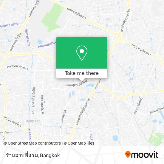 ร้านลาบพี่แรม map