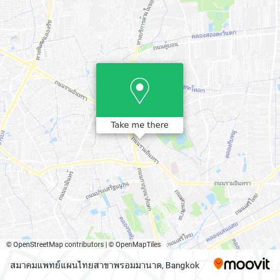 สมาคมแพทย์แผนไทยสาขาพรอมมานาด map