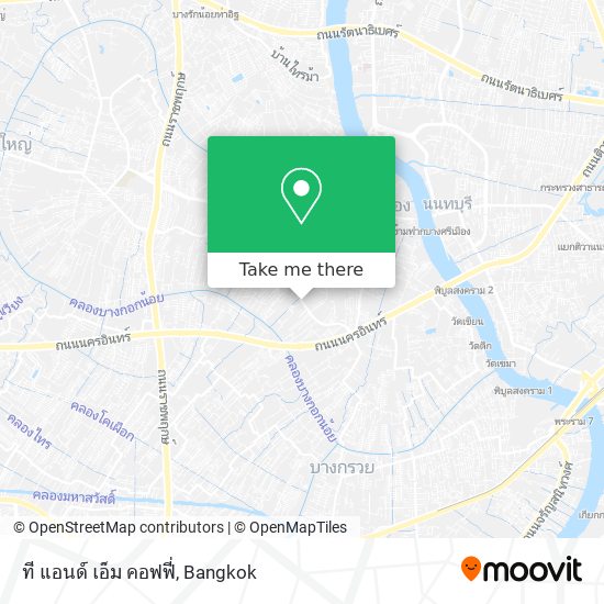 ที แอนด์ เอ็ม คอฟฟี่ map