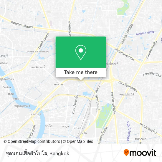 ชุดนอนเสื้อผ้าโปโล map