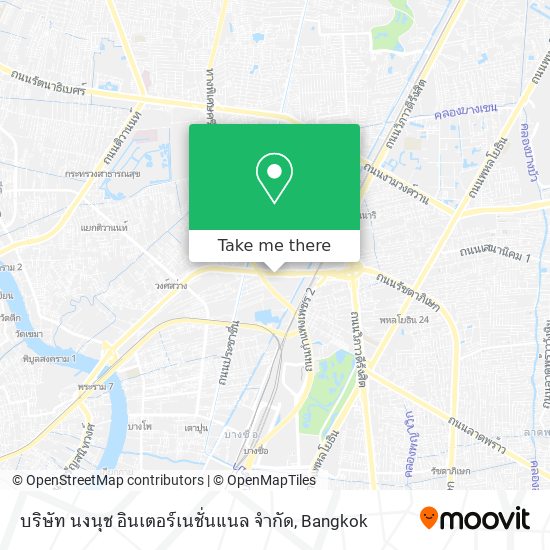 บริษัท นงนุช อินเตอร์เนชั่นแนล จํากัด map