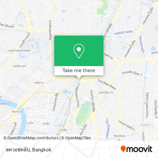 สควอชคลับ map