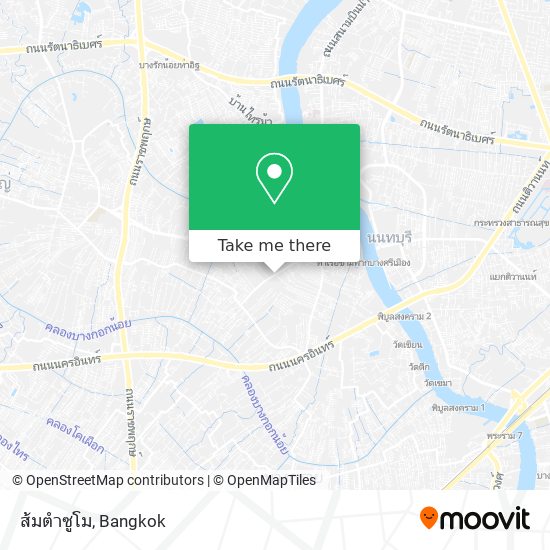 ส้มตำซูโม map