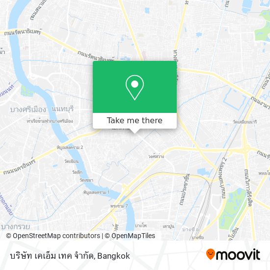 บริษัท เคเอ็ม เทค จํากัด map