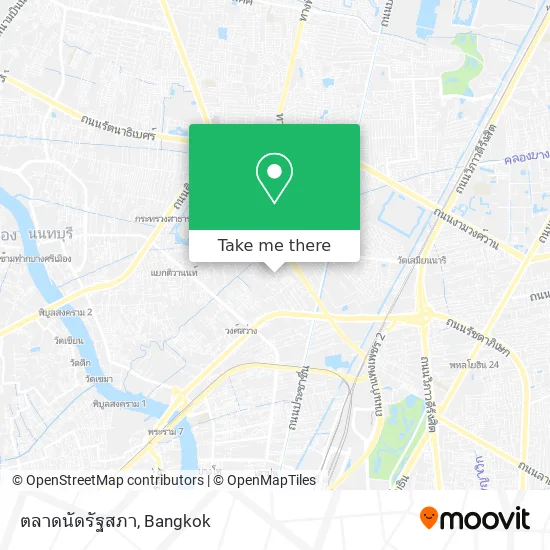 ตลาดนัดรัฐสภา map
