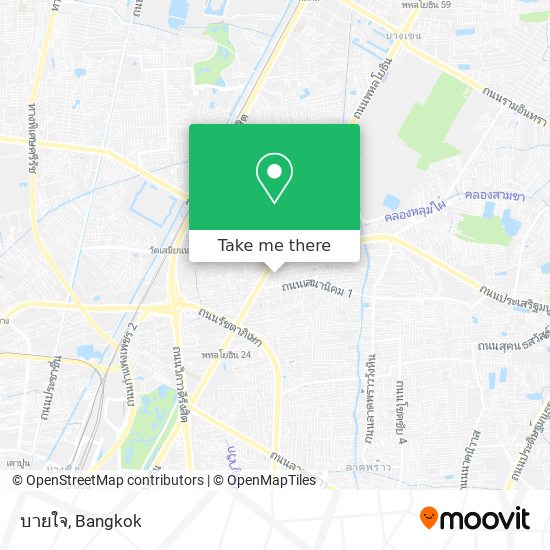 บายใจ map