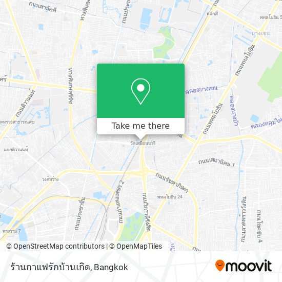 ร้านกาแฟรักบ้านเกิด map