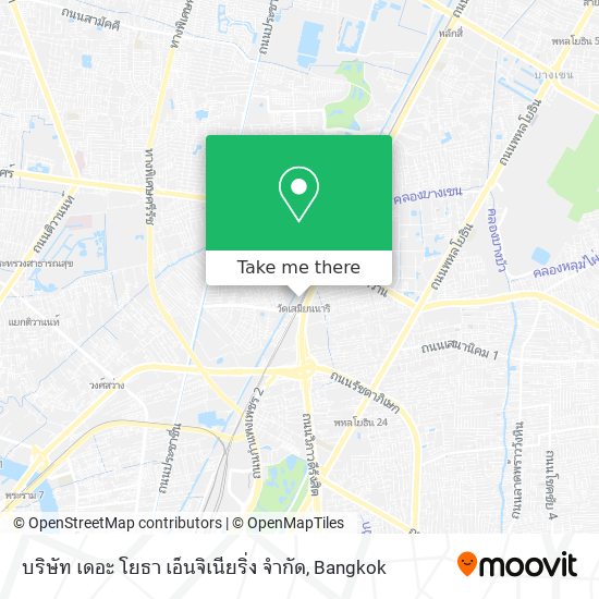 บริษัท เดอะ โยธา เอ็นจิเนียริ่ง จํากัด map