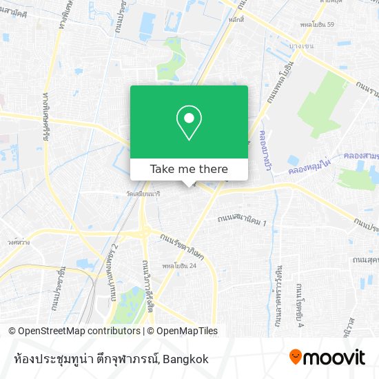 ห้องประชุมทูน่า ตึกจุฬาภรณ์ map