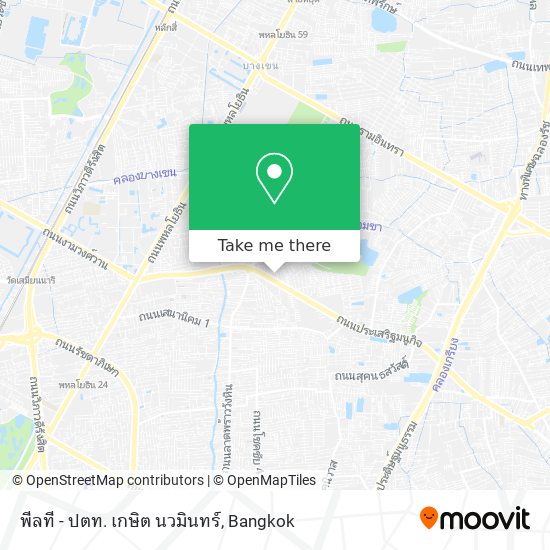 พีลที - ปตท. เกษิต นวมินทร์ map