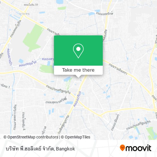 บริษัท พี.ฮอลิเดย์ จํากัด map