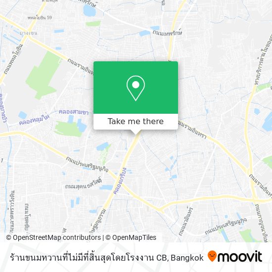 ร้านขนมหวานที่ไม่มีที่สิ้นสุดโดยโรงงาน CB map