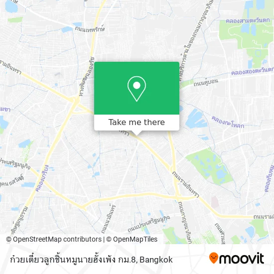 ก๋วยเตี๋ยวลูกชิ้นหมูนายฮั้งเพ้ง กม.8 map
