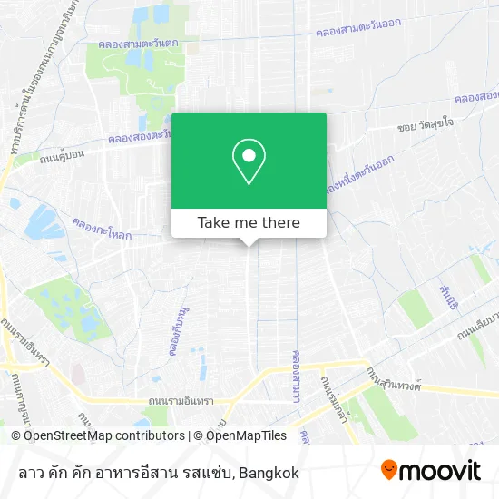 ลาว คัก คัก อาหารอีสาน รสแซ่บ map
