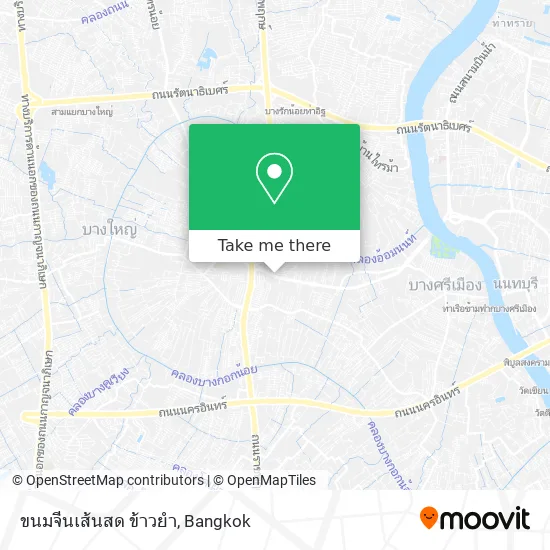 ขนมจีนเส้นสด ข้าวยำ map