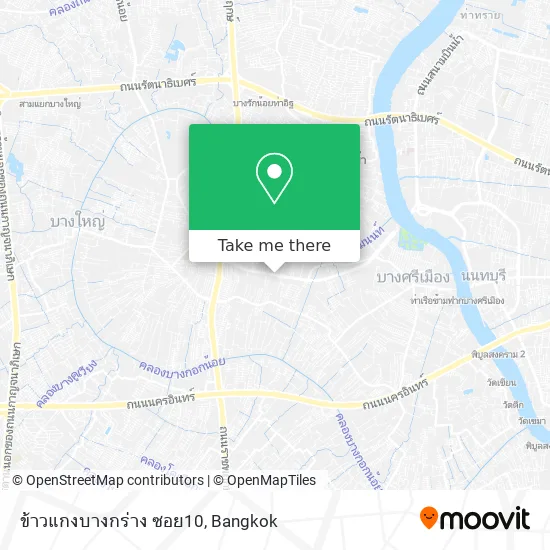 ข้าวแกงบางกร่าง ซอย10 map