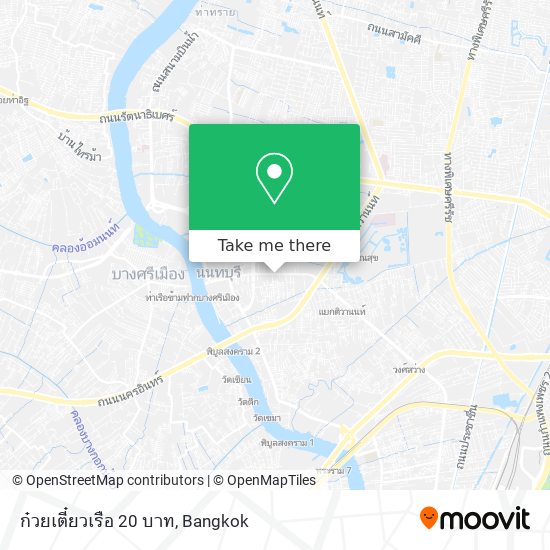 ก๋วยเตี๋ยวเรือ 20 บาท map