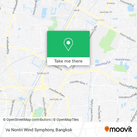 วน Nontri Wind Symphony map