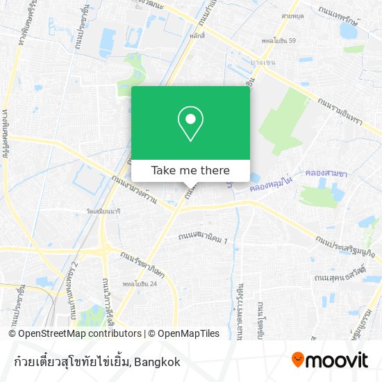 ก๋วยเตี๋ยวสุโขทัยไข่เยิ้ม map