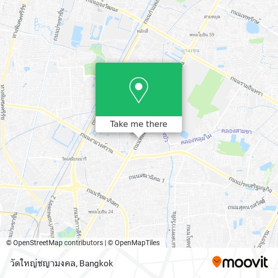 วัดใหญ่ชญามงคล map