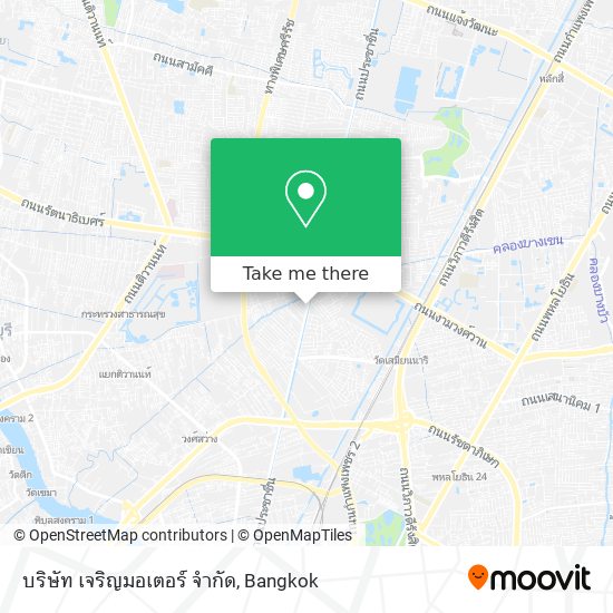 บริษัท เจริญมอเตอร์ จำกัด map