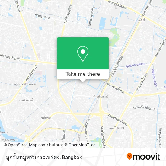 ลูกชิ้นหมูพริกกระเหรี่ยง map