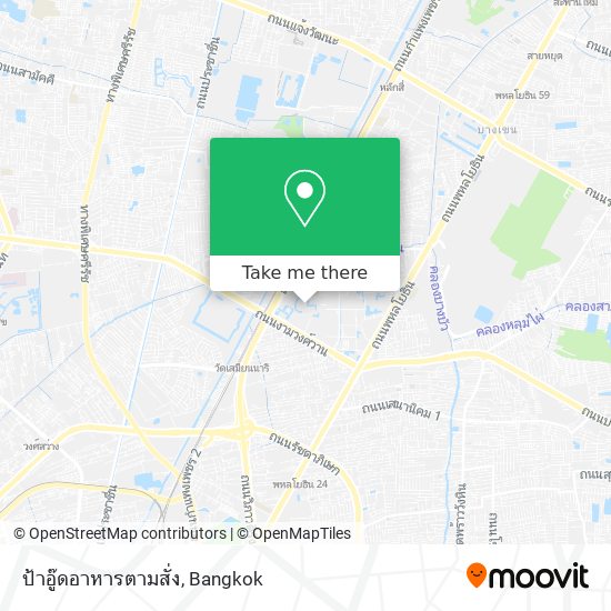 ป้าอู๊ดอาหารตามสั่ง map