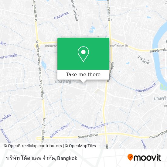 บริษัท โค้ด แอพ จํากัด map