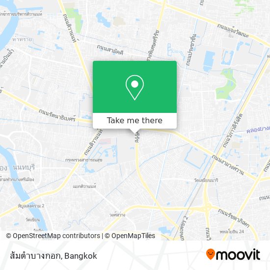 ส้มตำบางกอก map