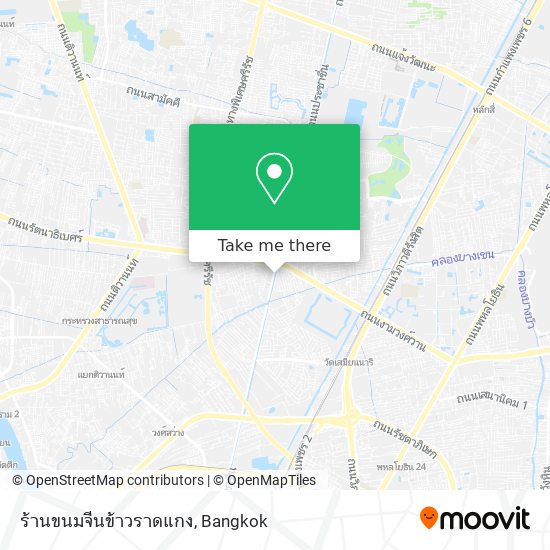 ร้านขนมจีนข้าวราดแกง map