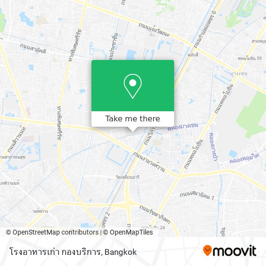 โรงอาหารเก่า กองบริการ map