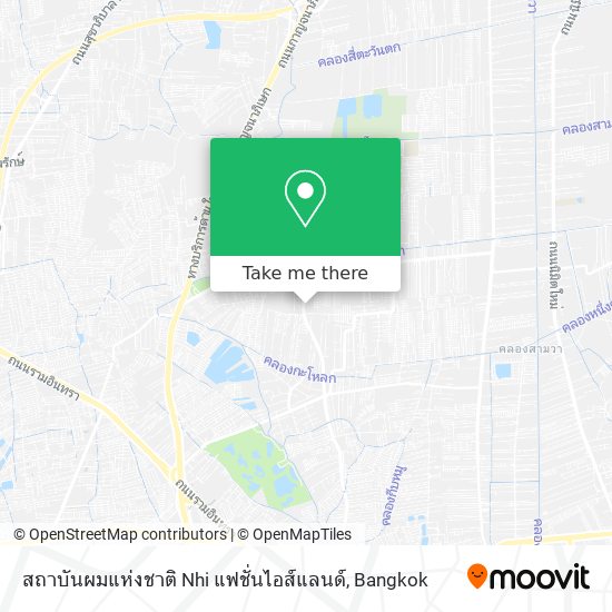 สถาบันผมแห่งชาติ Nhi แฟชั่นไอส์แลนด์ map