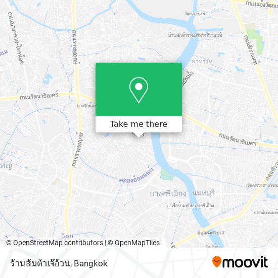 ร้านส้มตำเจ๊อ้วน map