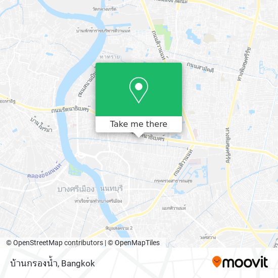 บ้านกรองน้ำ map