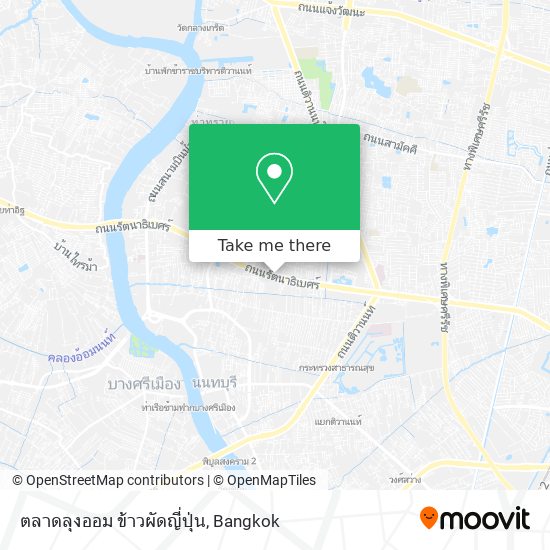 ตลาดลุงออม ข้าวผัดญี่ปุ่น map