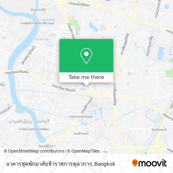 อาคารชุดพักอาศัยข้าราชการตุลาการ map