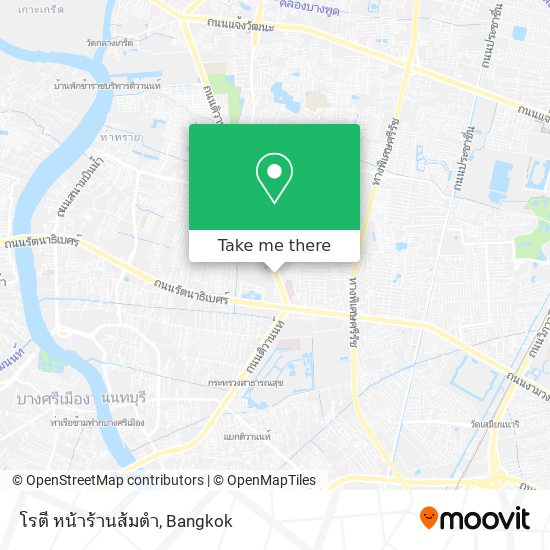 โรตี หน้าร้านส้มตำ map