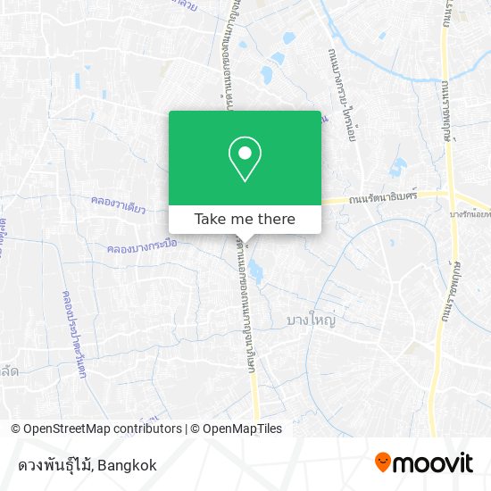 ดวงพันธุ์ไม้ map