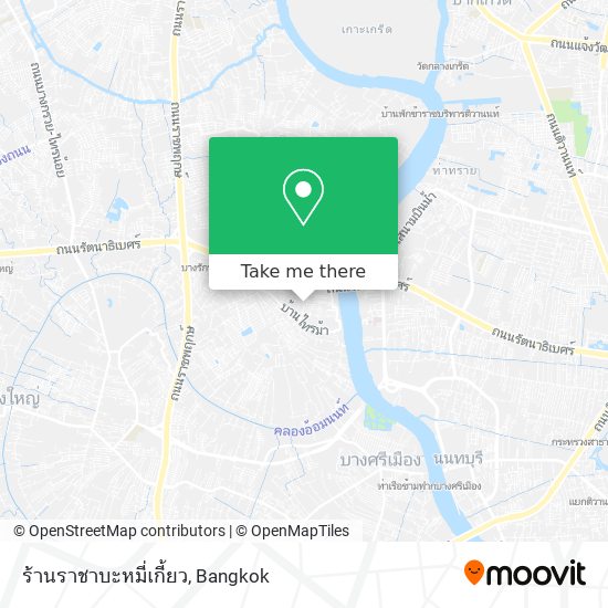 ร้านราชาบะหมี่เกี้ยว map